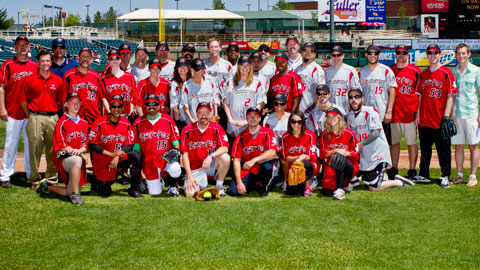 Albuquerque softball game
