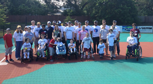 The Charleston RiverDogs buddy up with the Summerville Miracle League 