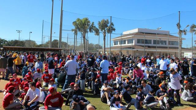 At the Opening Ceremonies for the Clearwater Little League (City of Clearwater)