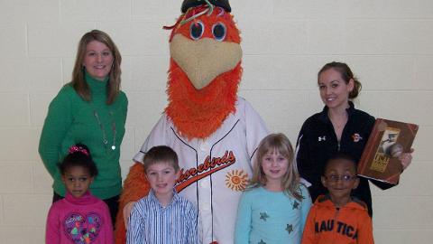 Sherman is on the Hit the Books tour visiting with different schools