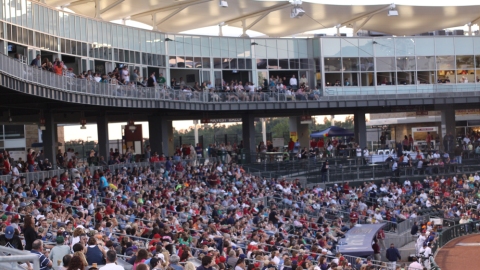 Seat your group all together and raise money at a Naturals game.