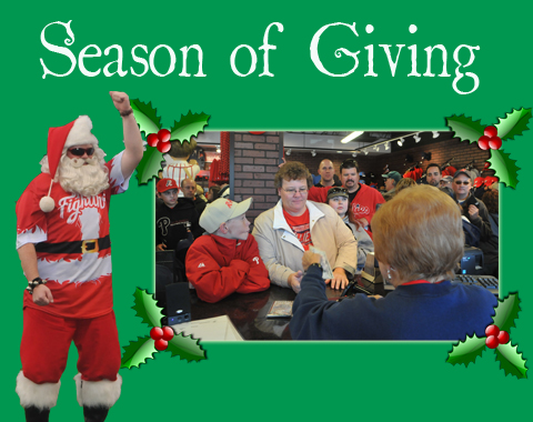 The 2013 Season of Giving will directly aid local non-profit and charitable organizations throughout the holiday season. 