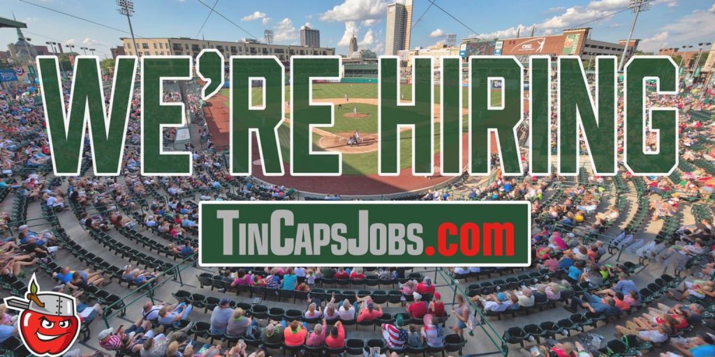 TinCaps Hiring for 2021 Season